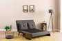 Atelier Del Sofa Cosmo Sofá-Cama de 2 Plazas - Gris oscuro